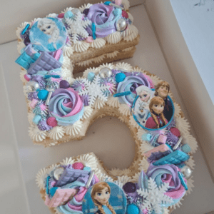 TARTA NÚMERO PERSONALIZADA
