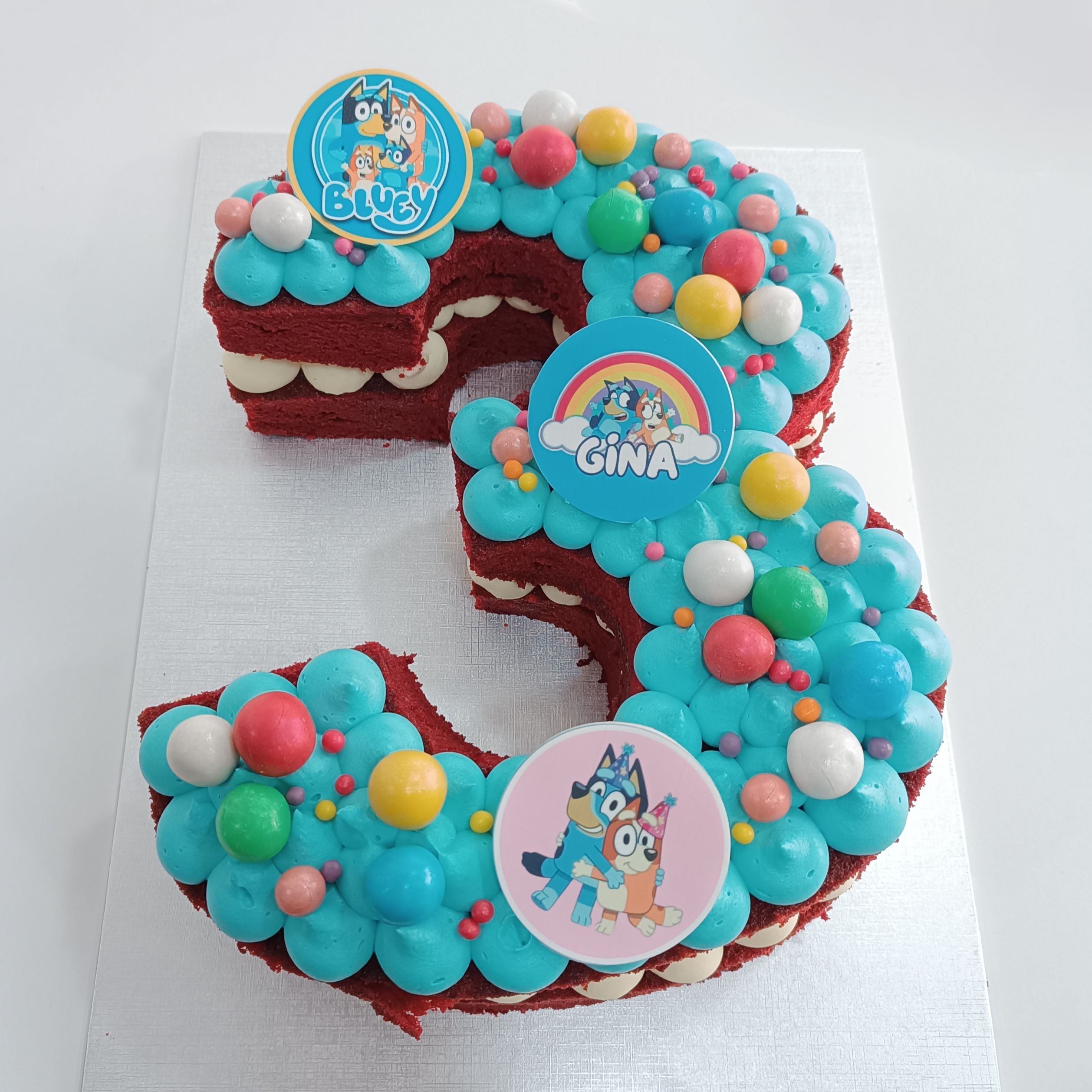 TARTA NÚMERO PERSONALIZADA - Imagen 2