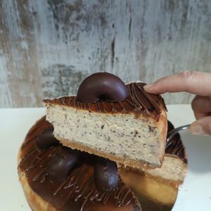 Tarta de queso cremosa sabor Donette. -loreartcake.com